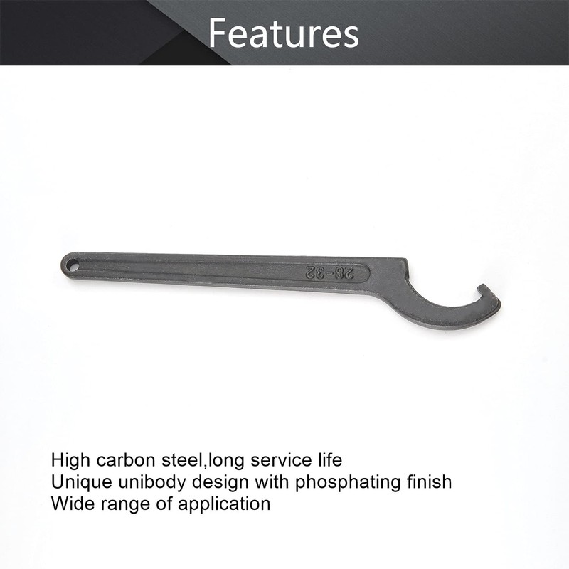 Utoolmart C Hook Spanner Wrench Collet Chuck for 28-32mm Round