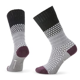 Smartwool Everyday Cozy Full Cushion Merino Wool Popcorn Cable Crew Socks for Men and Women
