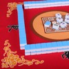 Mahjong Mat with 3 Dice, Anti Slip and Noise Reduction