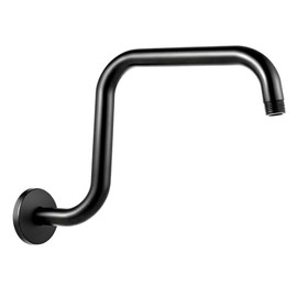 Brazo y Chapetón de Acero Inoxidable para Regadera de Ducha | Brazo de Extensión de Ducha 33cm Montado en la Pared, Extensión de Cabezal de Ducha de A