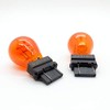 2 x 183 PY27/7W PCB Amber Indicator Car Bulbs 3157A