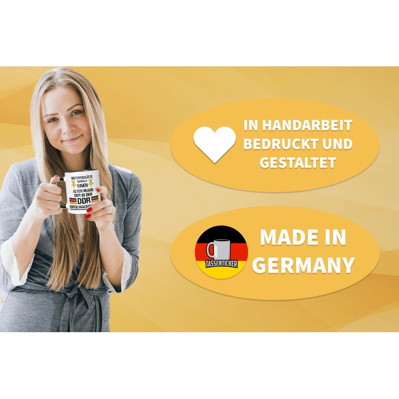 TassenTicker - DDR Tasse - Männer Geschenk - Geschenkidee -