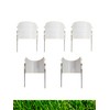 2 Pcs Sprinkler Guard, White Giant Yard Shield, Irrigation Splash