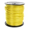 Golberg Solid Braid Nylon Rope - (Yellow, 1/8 Inch x