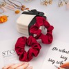 2 Pcs Scrunchies for Women, Soft Silk Scrunchies, Premium Satin