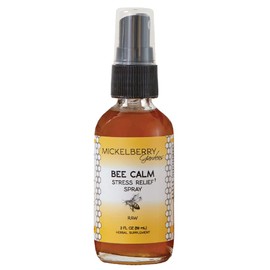 MICKELBERRY GARDENS Bee Calm Spray, Natural Stress Relief for Kids & Adults - Natural Mood Balance (2 Ounces)