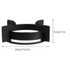 SOLUSTRE 26CM Wok Ring Cast Iron Work Rack Electric Stove