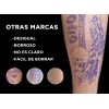 Pega Stencil Tatuajes Gel Hectográfico Ouo Alta Duración 4oz