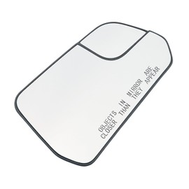 Passenger Right Side Mirror Glass Heated No-Blind Spot for 2015-2025 Ford Mustang Without Auto Dimming (Passenger Heated No-Blind Spot)
