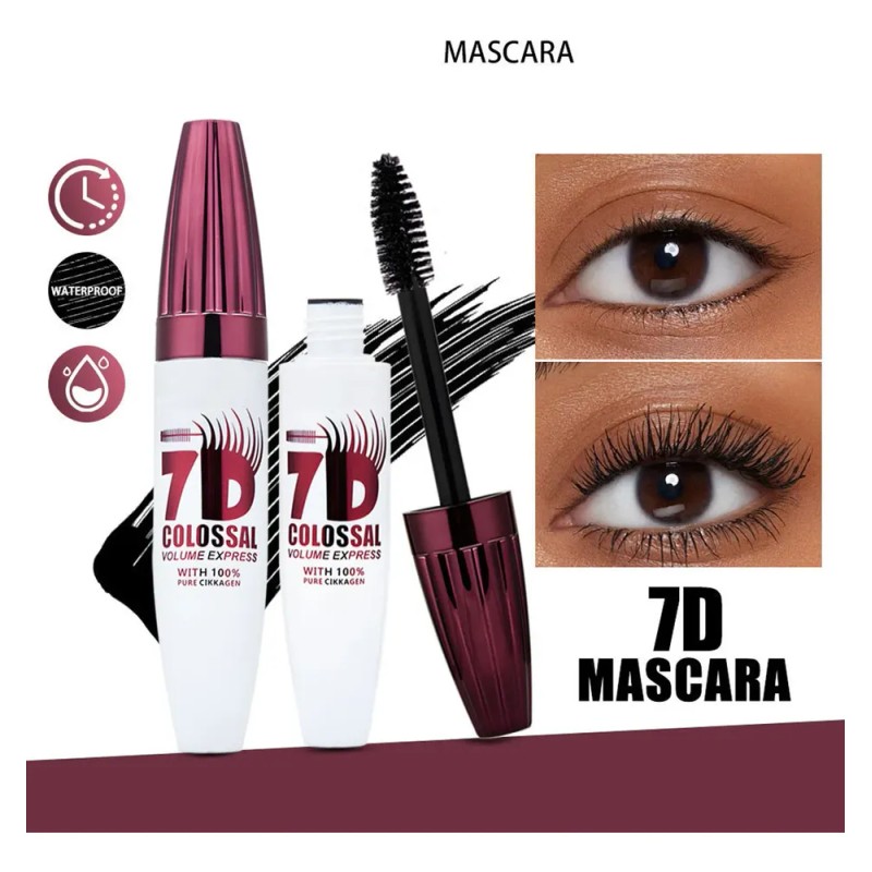 Máscara Tridimensional 7d, Volumen Rizado De Larga Duración