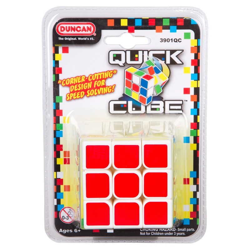 Duncan Toys Quick Cube 3 X 3 Toy, Multicolor