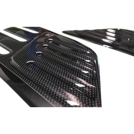 labelbike - 2 3D Tank Side Knee Protection Stickers for Motorcycle Guzzi V7