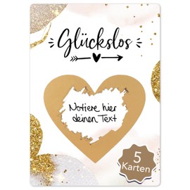 Gold Scratch Cards for Godmother/Godfather/Witness