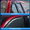 Nilight Durable in Channel Rain Guards for Chevy Suburban 2021