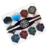 FOX SMILING Dart Flight Set 120 Pieces Professional Dart Flights