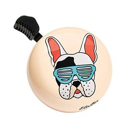 Electra Bicycle Electra Fahrrad Klingel Kuppel Glocke Ringer Bell Knallig Bunt Ring, DomedRinger, Design Frenchie