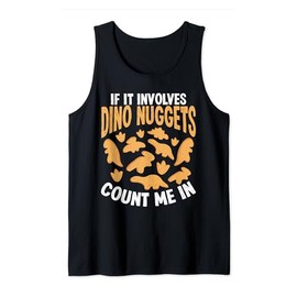 Dino Nuggets Dino Nugget Lover Plush Chicken Nugget Tank Top