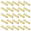 PATIKIL Brass Compression Insert, 25 Pcs 6mm OD x 4mm