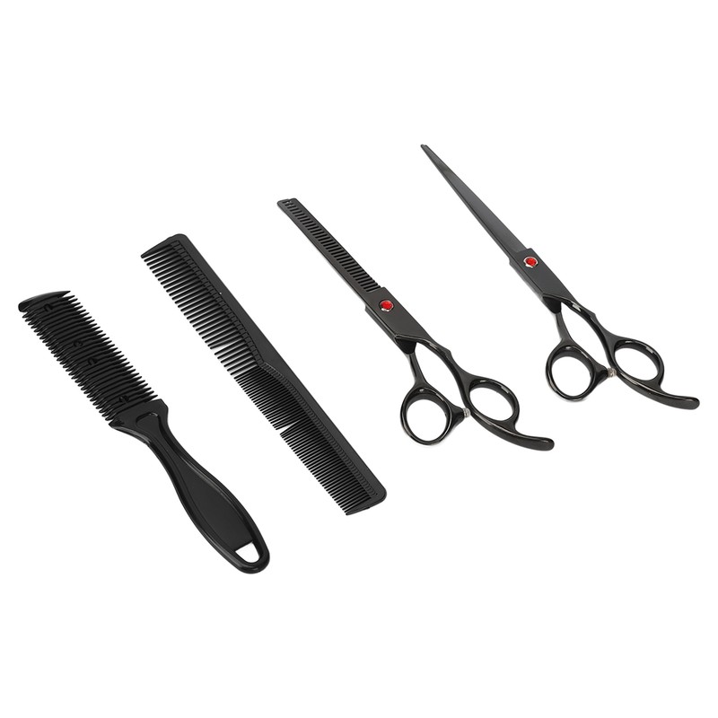 Hair Cutting Scissors Set with Straight Shear and Thinning Shear