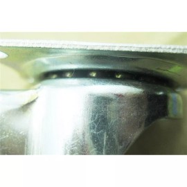 HnF shop 4/Pk Dia 2 inches heavy duty white furniture wheel caster with brake