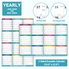 2025 Yearly Wall Calendar - Dry Erase Calendar 2025, Jan.