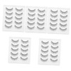 Baluue 25pairs False Eyelashes for Women Natural Look Synthetic Lashes