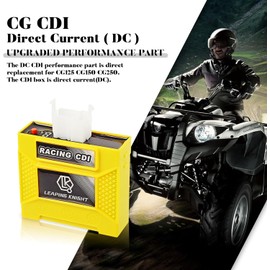 CG125 DC CDI Box High Performance Racing Part Digital Adjustable 9 Ignition Curves fit for CG125 CG150 CG250 Motorcycle Parts
