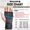 BEAR GRIP - Open Workout Gloves for Crossfit, Bodybuilding, callisthenics,