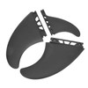 3PCS Surf Fin Set Flexible Stable Lightweight Durable PVC Surfboard
