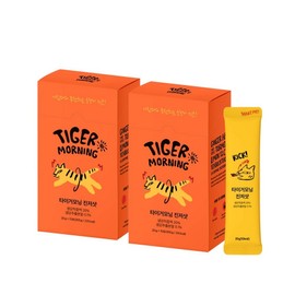 Tiger Morning Ginger Shot Stick, 20g, 30 pieces / 타이거모닝 진저샷 스틱, 20g, 30개