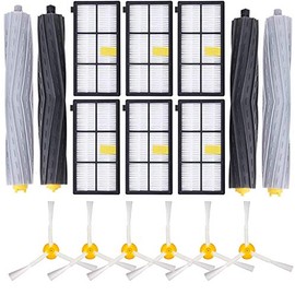 Wessper Replacement Parts for iRobot Roomba Series 800 900, Replacement Kit Accessories for Roomba 805 850 851 860 865 866 870 871 876 880 885 886 890 891 895 896 900 960 960 965 966 6 980 cm