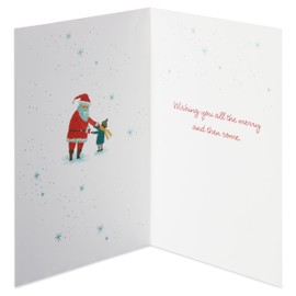 American Greetings Christmas Card (All The Merry)