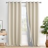 XWZO - Cortinas opacas con sombreado completo de 45 pulgadas