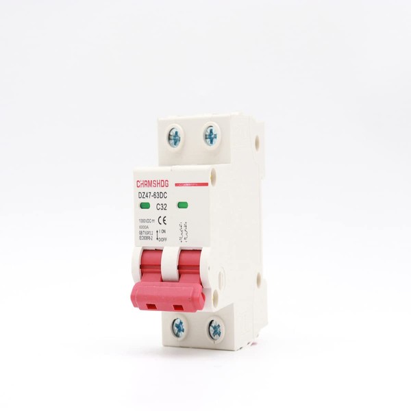 Photovoltaic Circuit Breaker 2P DZ47‑63DC 1000V 32A PV System Insulator