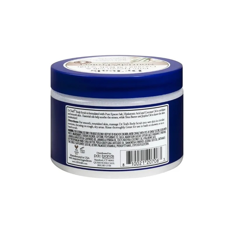 Dr Teals Exfoliante Corporal Sal Pura Y Aceite De Coco
