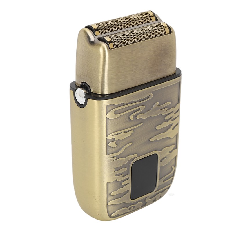 Electric Hair Clipper Retro Portable Efficient Dual Head Cordless Beard