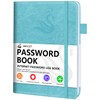 Elegant Password Book with Alphabetical Tabs - Hardcover Password Book