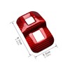 AIRSPEED Accessories Real Hard Carbon Fiber Car Trunk Switch Button