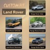 Joy Forserve Front Car Seat Covers for Land Rover,Leather Waterproof