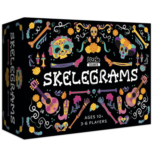 Skelegrams by Uzzle Games – Spell Words with Bone Pieces