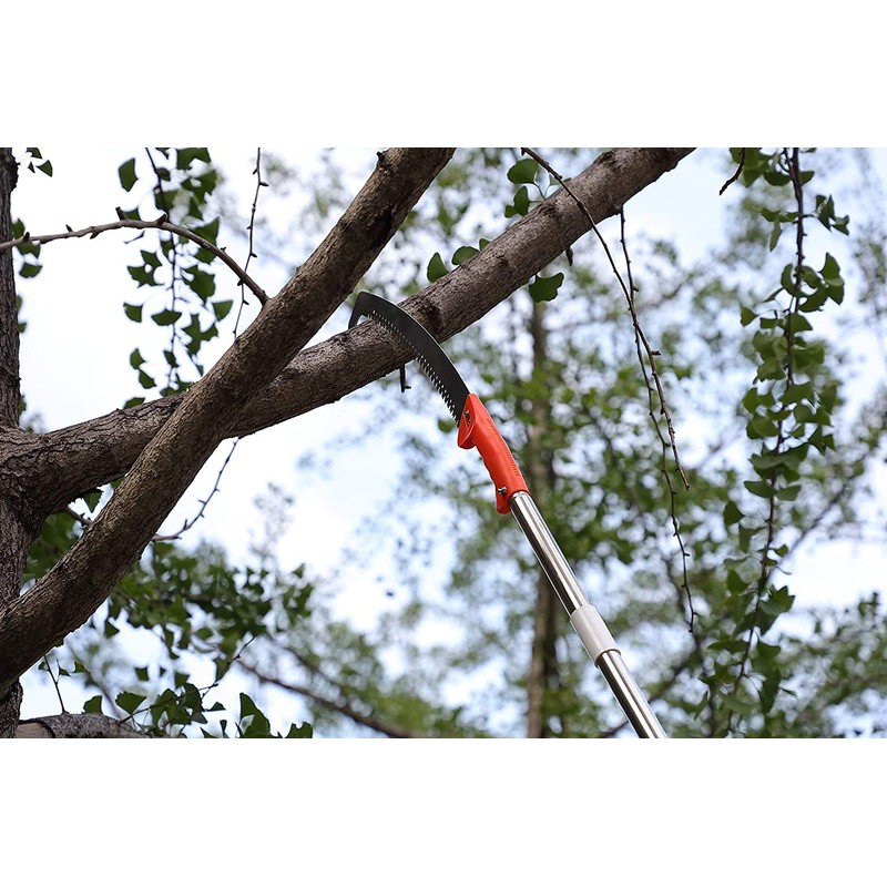 HOSKO 14FT Pole Saw for Tree Trimming, Long Extension Pruning