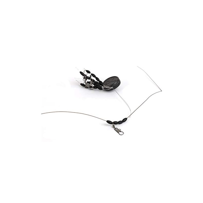 Matrix Float Attachment for Securely Locking Loaded Pellet Wagglers -