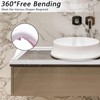 39 Inch Shower Threshold Water Dam, Silicone Barrier Shower Door