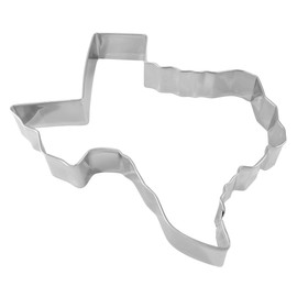 R & M International Texas Shaped Cookie Cutter, One Size, Silver
