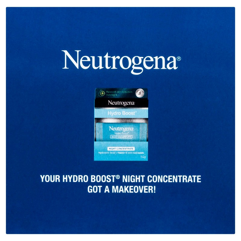 Neutrogena Hydro Boost Hyaluronic Acid Night Cream Hydrating Face Moisturiser