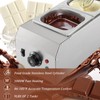 Chocolate Melting Pot, 9 Lbs 2 Tanks Chocolate Tempering Machine
