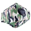 Zac's Alter Ego Non Medical Camouflage Print Breathable Cotton Face