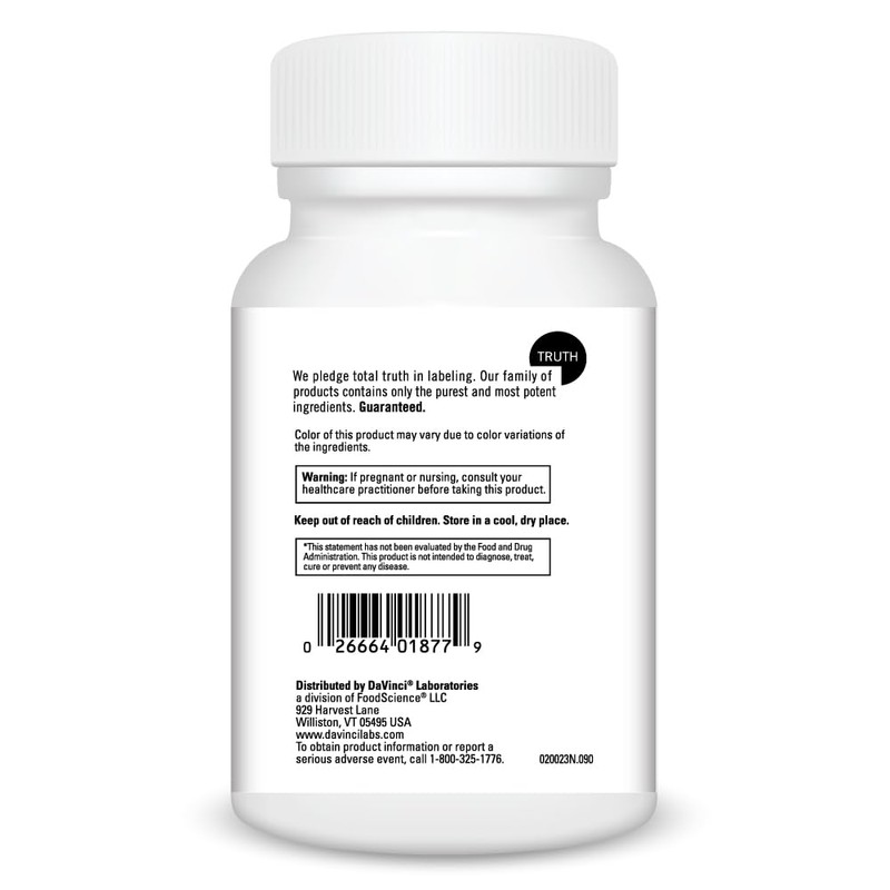 DaVinci Labs Magnesium Glycinate - 90 Capsules