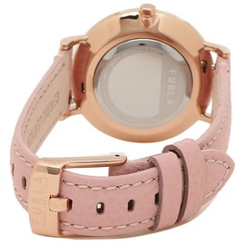 Furla FURLA 1039523 R4251108546 Ladies' Jada Watch, 1.3 inches (33 mm), Quartz, White, Pink, Modern