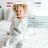 Tealbee Dreamsie: Toddler Sleep Sack with Long Sleeves and Footies